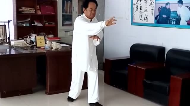 这就是大成拳“龙行刀手”，第一次见，开眼界了