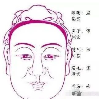 面相基础:麻衣相法的大框架