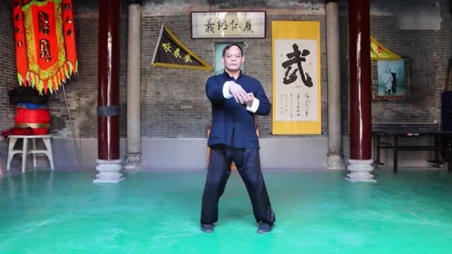 5分钟学会咏春拳，咏春小念头的快速教学视频