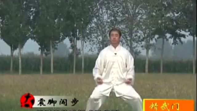 八极拳  震脚  震脚闯步  碾震