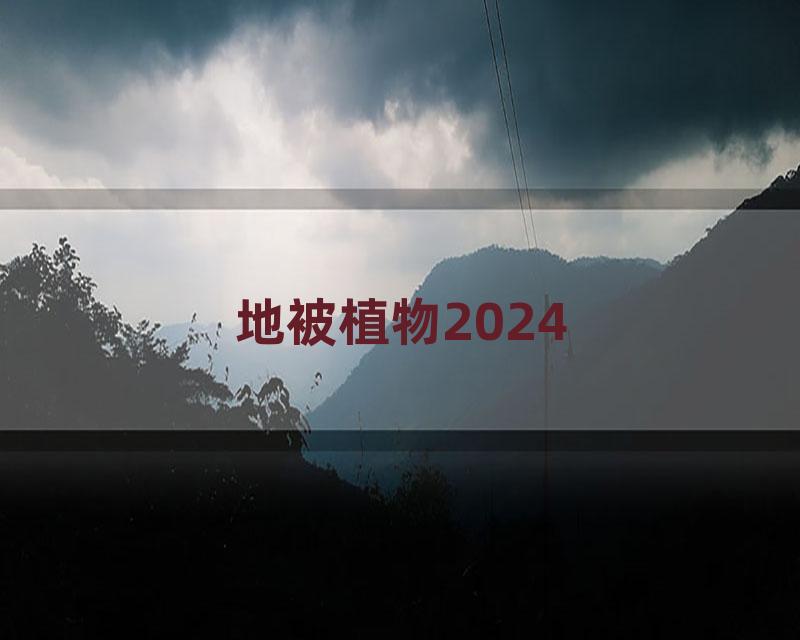 地被植物2024