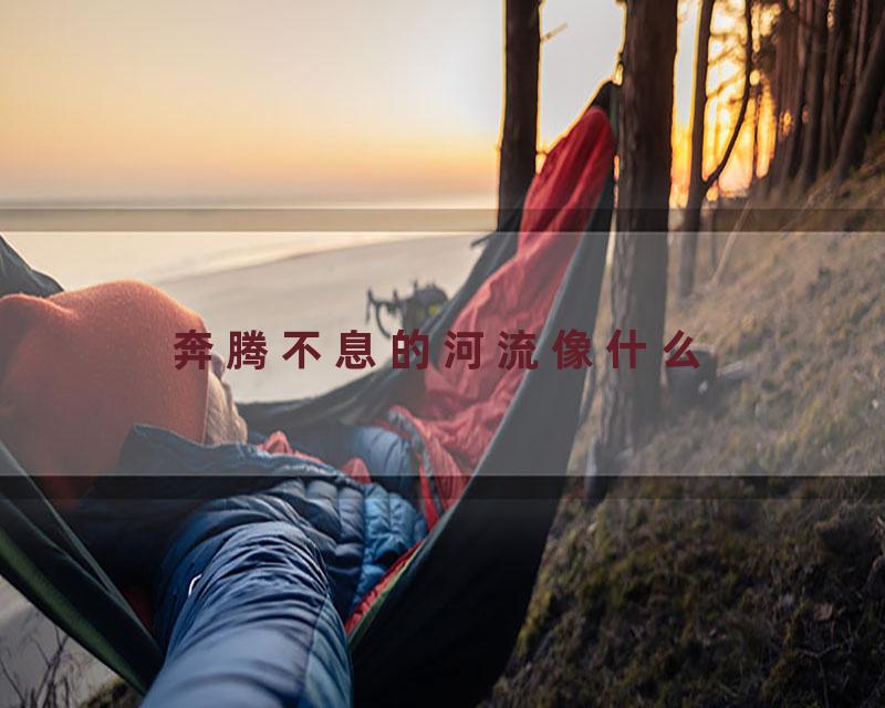 奔腾不息的河流像什么