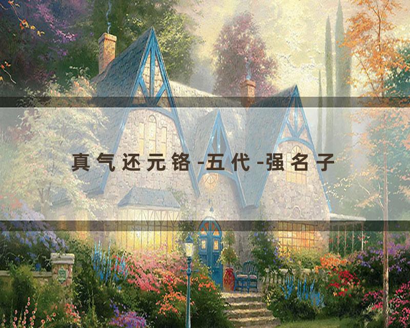 真气还元铬-五代-强名子