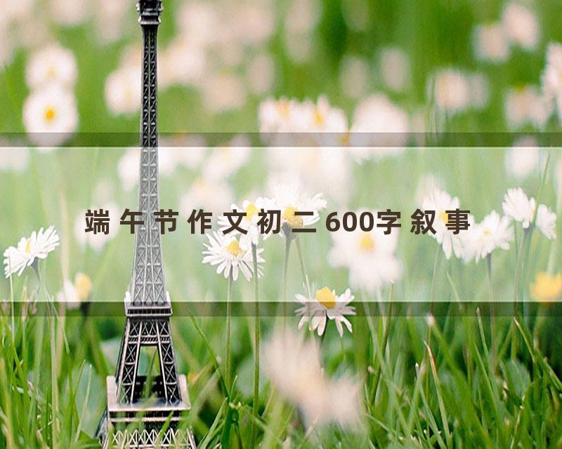 端午节作文初二600字叙事