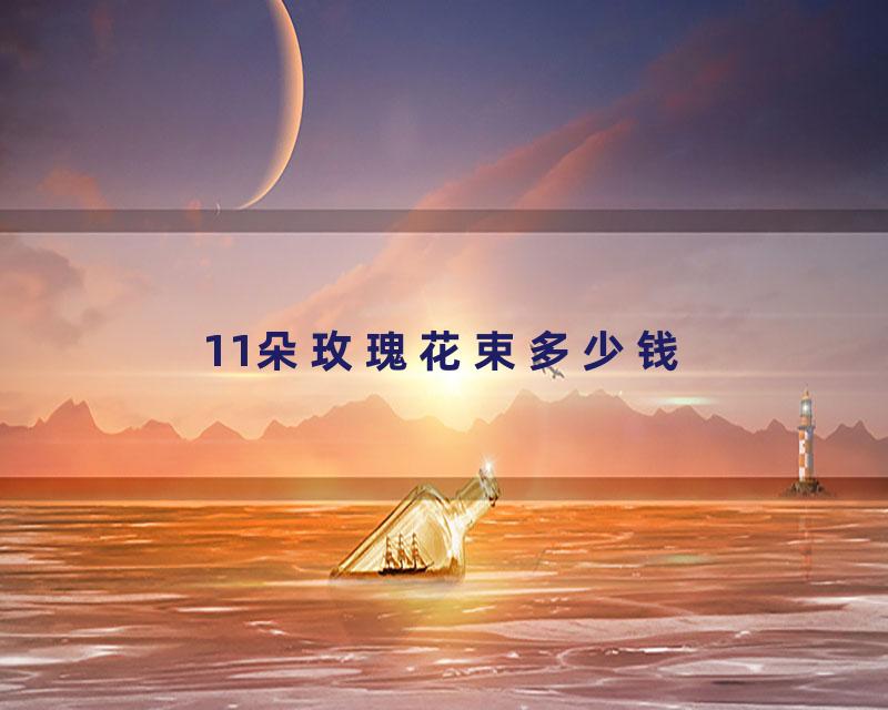 11朵玫瑰花束多少钱