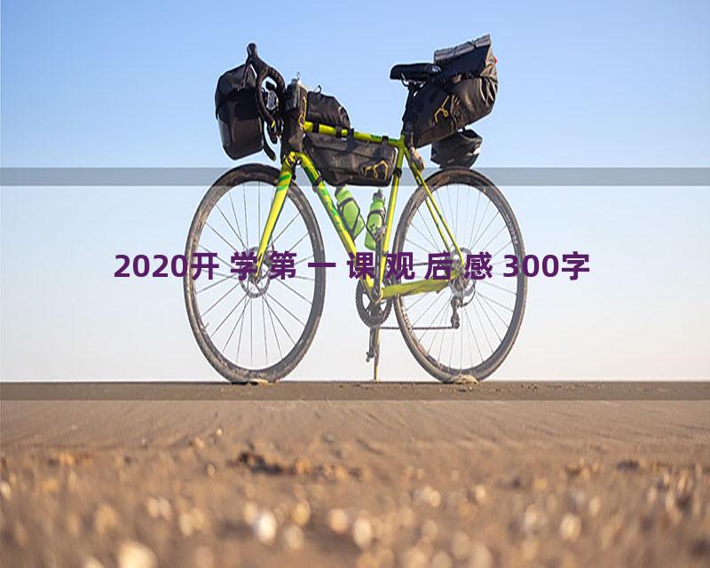 2020开学第一课观后感300字