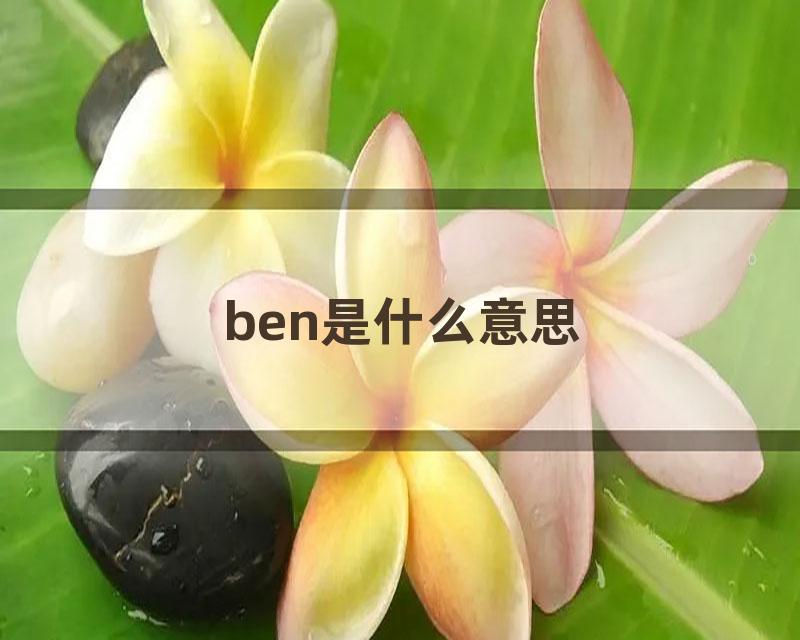 ben是什么意思